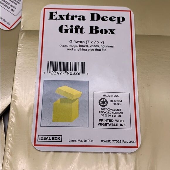 Lot of 4 Extra Deep Gift Boxes - Picture 3 of 8